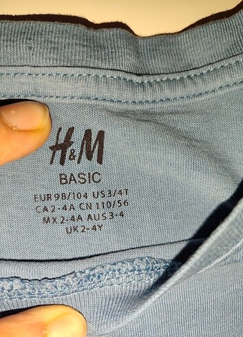 24-36 Ay Beden H&M alt ve üstler çocuk için 