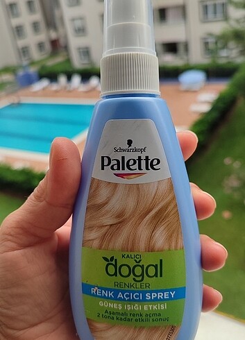  Beden Renk Palette renk açıcı sprey 