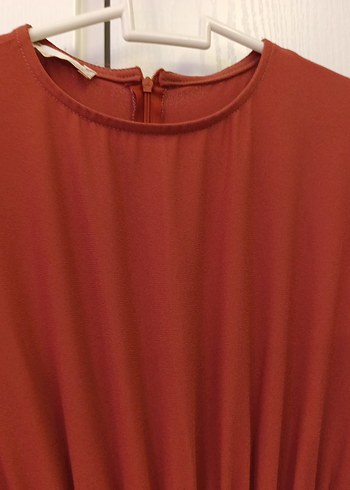 Kadın Kahverengi Piliseli Uzun tulum - Görsel 5