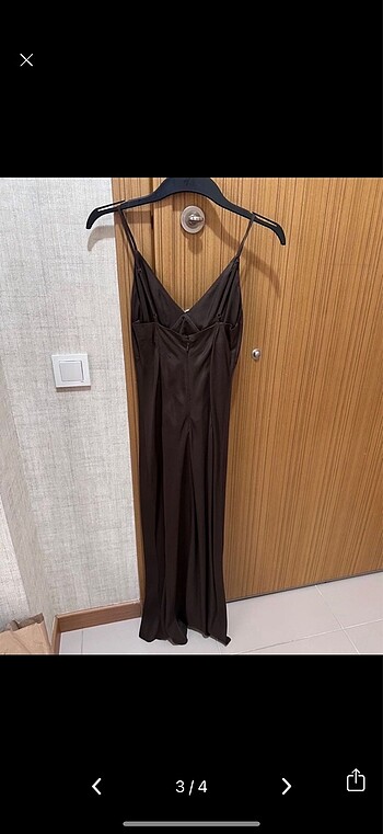 s Beden H&M acı kahve elbise