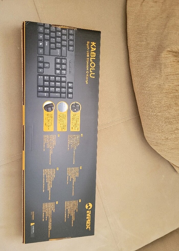 Everest Q klavye kablolu - Görsel 3