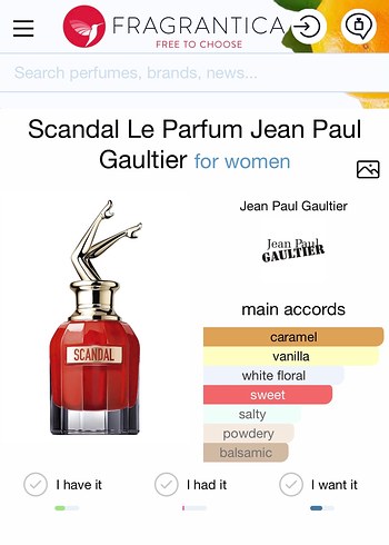 Scandal Le Parfum Jean Paul Gaultier - Görsel 3