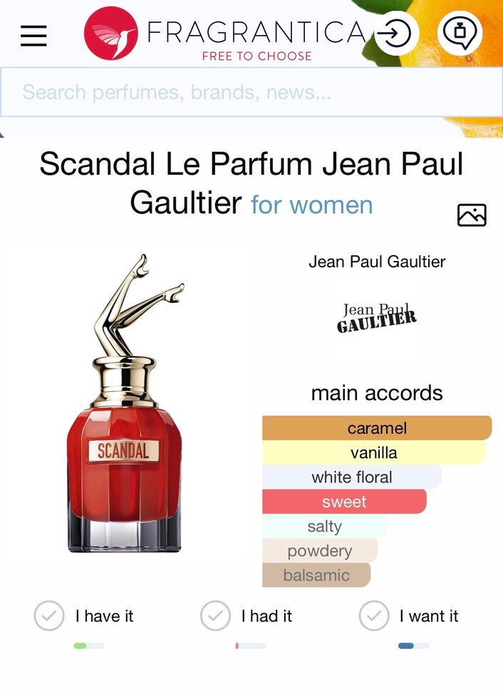 Scandal Le Parfum Jean Paul Gaultier - Görsel 3