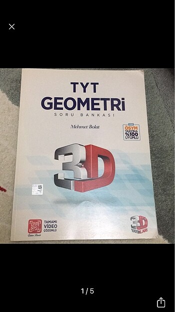 3d tyt geometri ve ayt miray matematik