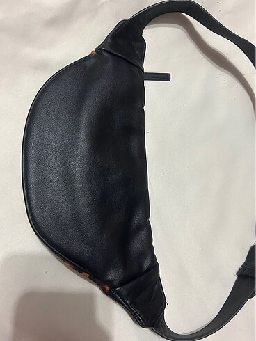 Beden siyah Renk Stradivarius bel çantası