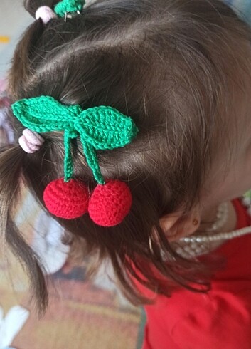 Beden Amigurumi kiraz toka