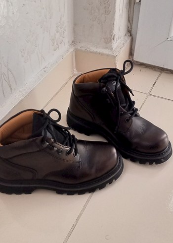 Kahverengi Deri Bot - Görsel 3