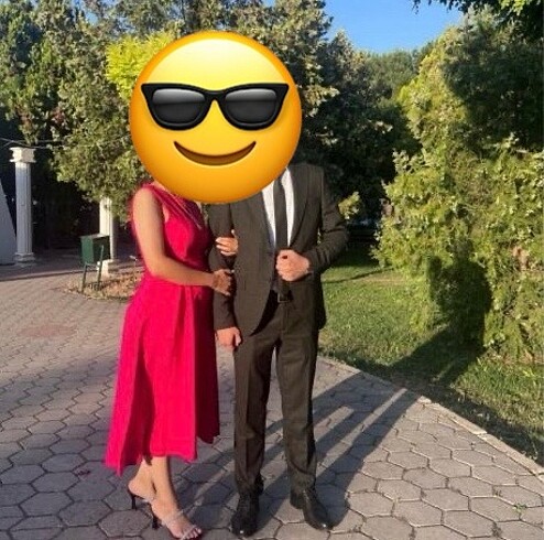 38 Beden pembe Renk Midi pembe elbise