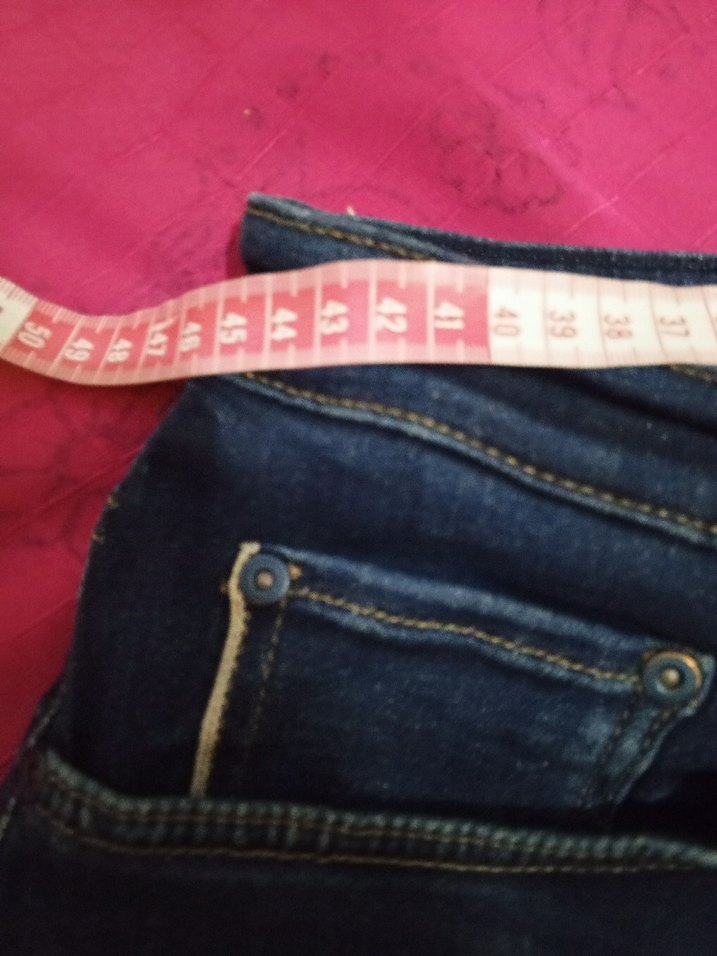 Erkek Lacivert Regular Fit Denim Jean - Görsel 4