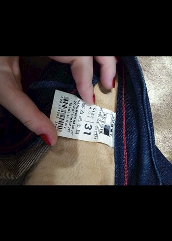 Erkek Lacivert Regular Fit Denim Pantolon - Görsel 3