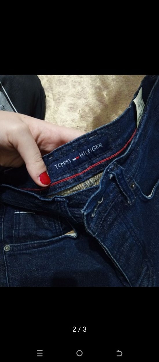 Erkek Lacivert Regular Fit Denim Pantolon - Görsel 2