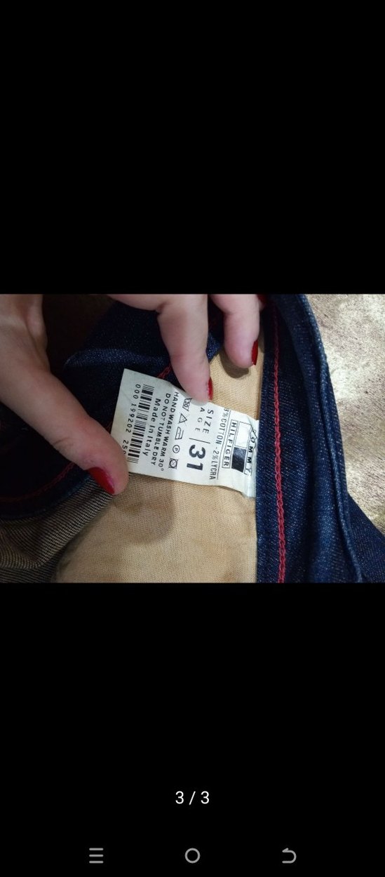 Erkek Lacivert Regular Fit Denim Pantolon - Görsel 3