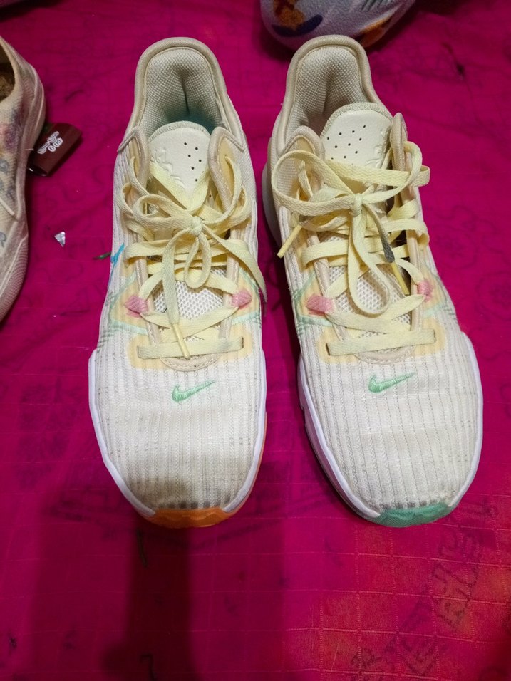 Pastel Tie-Dye Bağcıklı Basketbol Ayakkabısı - Görsel 2