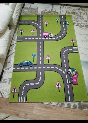 Çocuklar için Renkli Oyun Halısı - Görsel 2