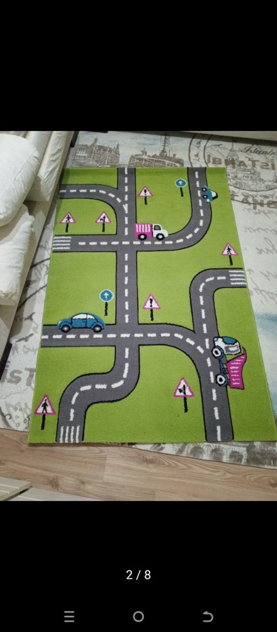 Çocuklar için Renkli Oyun Halısı - Görsel 2