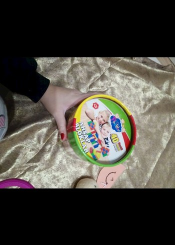 40 Parça Renkli Ahşap Blok Seti - Görsel 3