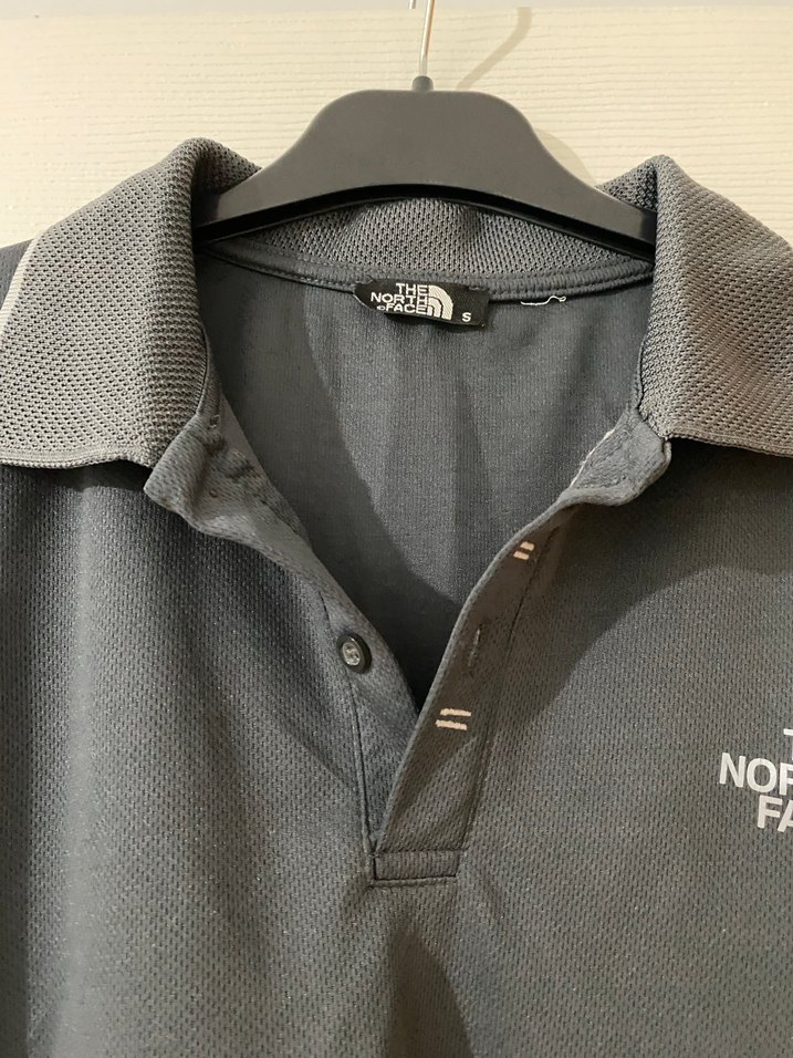 Siyah Düğmeli Polo Yaka Erkek Tişört - Görsel 2