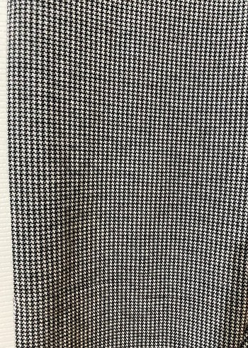 Gri Midi Pilili Kadın Kumaş tayt - Görsel 2