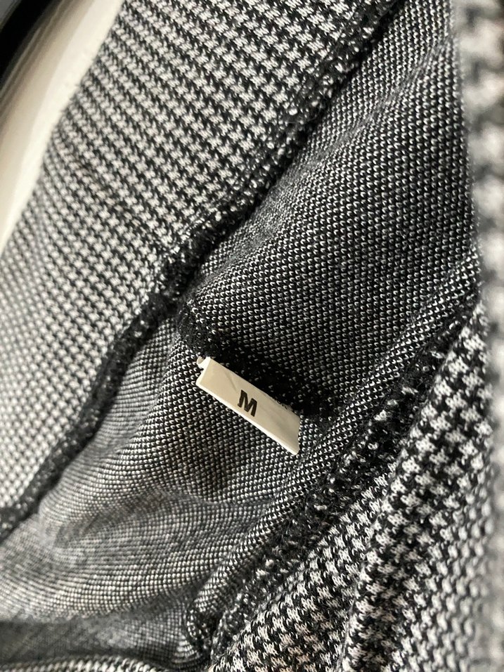 Gri Midi Pilili Kadın Kumaş tayt - Görsel 3