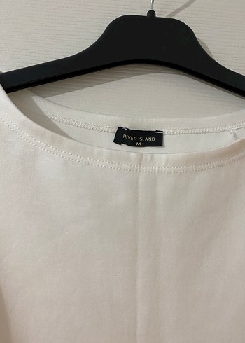 Kadın Beyaz drapeli Kollu Bluz - Görsel 2