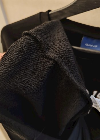 l Beden siyah Renk GANT Siyah Baskılı Erkek Sweatshirt
