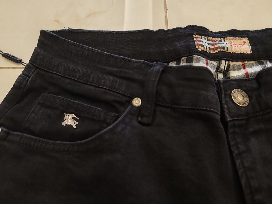 ORJ BURBERRY ERKEK KOT PANTOLON - Görsel 3