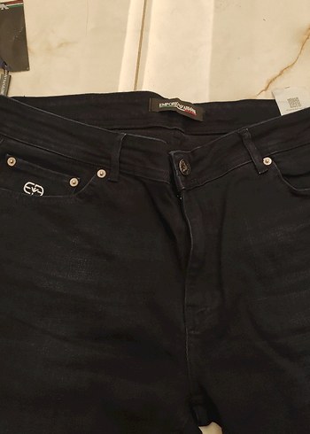 ORJ EMPORİO ARMANİ ERKEK KOT PANTOLON - Görsel 2