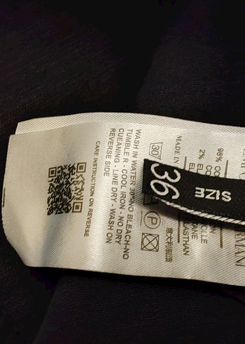 ORJ EMPORİO ARMANİ ERKEK KOT PANTOLON - Görsel 4