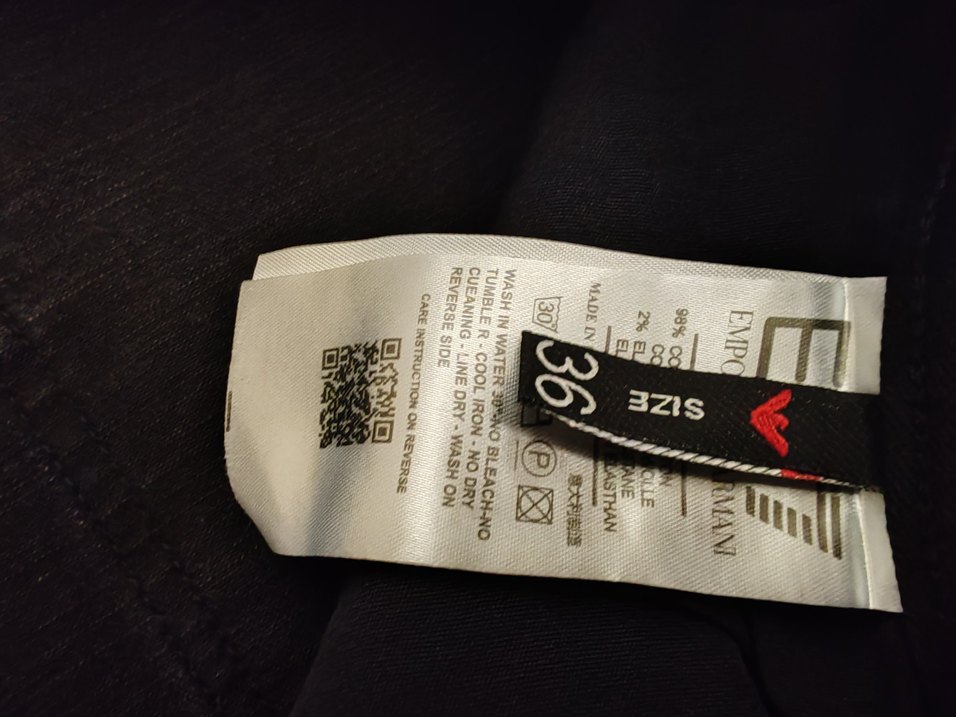 ORJ EMPORİO ARMANİ ERKEK KOT PANTOLON - Görsel 4