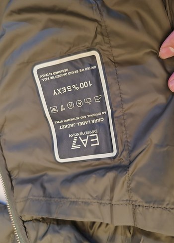 EMPORİO ARMANİ ERKEK MONT - Görsel 7