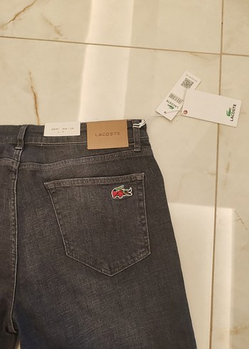 Gri Regular Fit Kemerli Erkek Denim Pantolon - Görsel 7