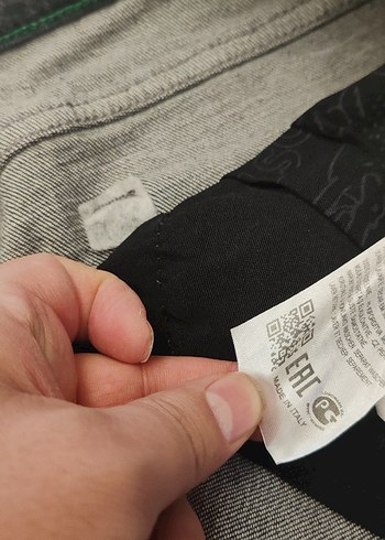 Gri Regular Fit Kemerli Erkek Denim Pantolon - Görsel 4