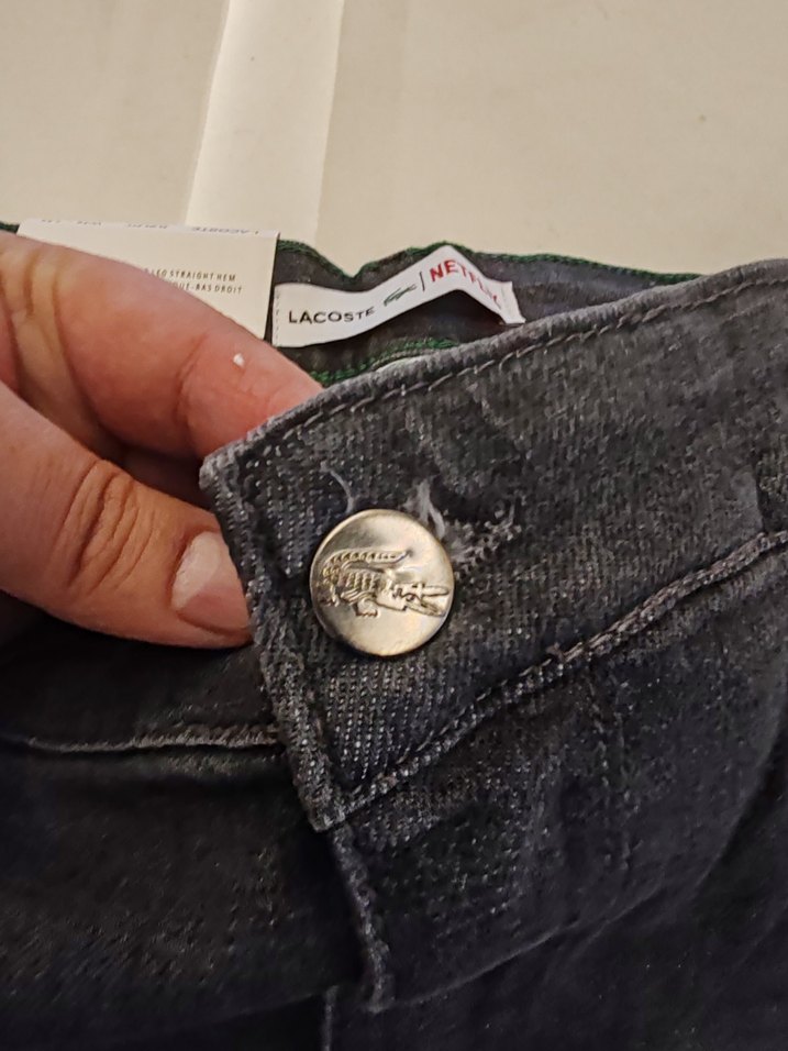 Gri Regular Fit Kemerli Erkek Denim Pantolon - Görsel 3