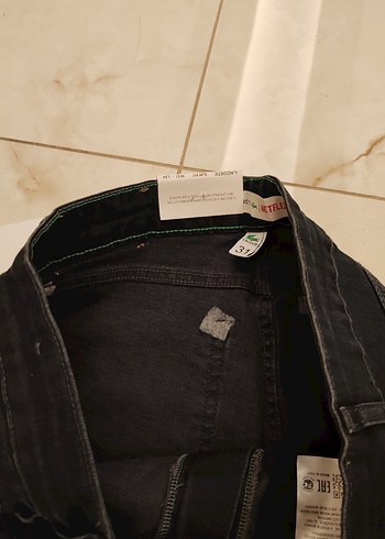 ORJ ESKİ SEZON LACOSTE KOT PANTOLON - Görsel 6