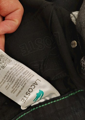 ORJ ESKİ SEZON LACOSTE KOT PANTOLON - Görsel 4