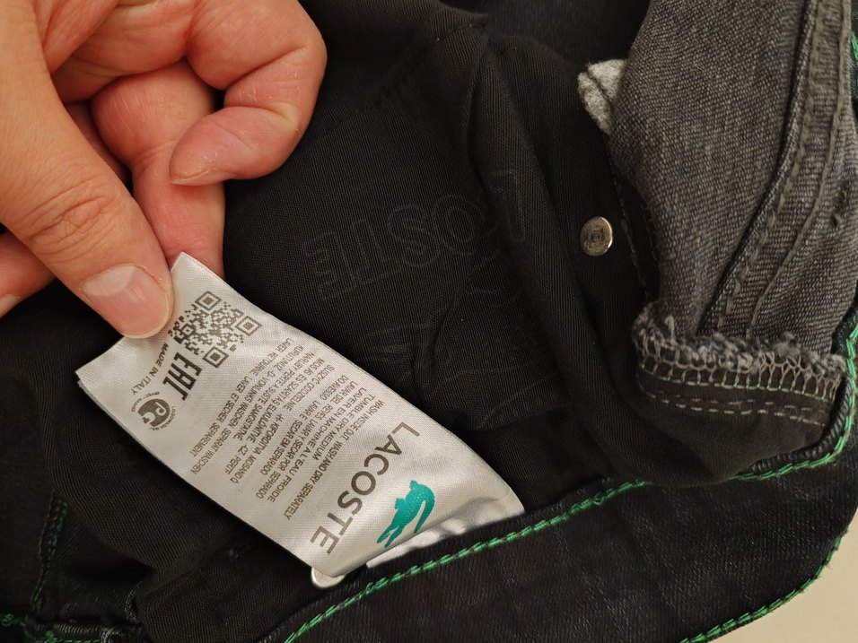 ORJ ESKİ SEZON LACOSTE KOT PANTOLON - Görsel 4