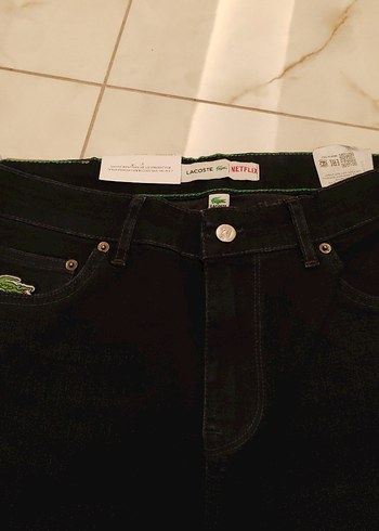 ORJ ESKİ SEZON LACOSTE KOT PANTOLON - Görsel 2