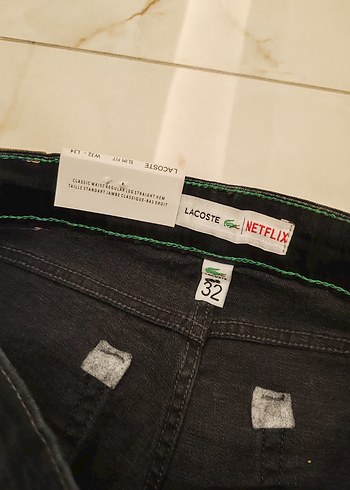 ORJ ESKİ SEZON LACOSTE KOT PANTOLON - Görsel 5