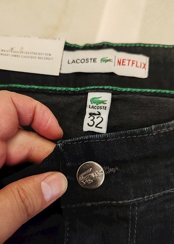 ORJ ESKİ SEZON LACOSTE KOT PANTOLON - Görsel 3