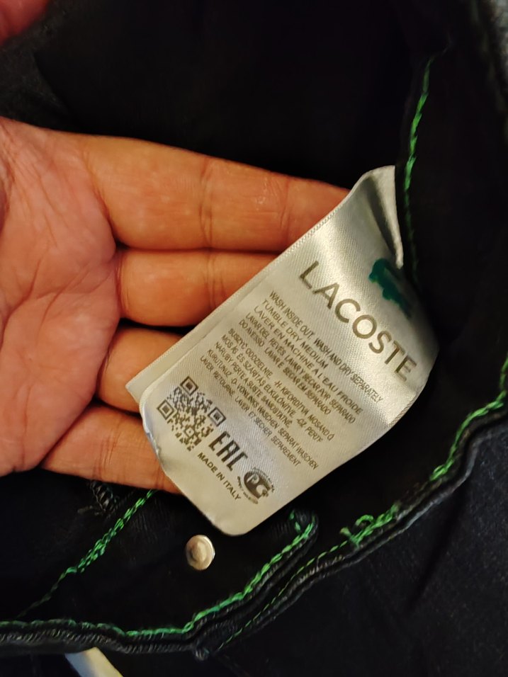 ORJ ESKİ SEZON LACOSTE KOT PANTOLON - Görsel 4