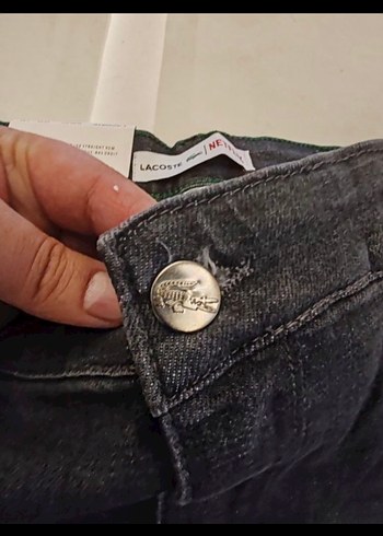 Gri Regular Fit Erkek Kot Pantolon - Görsel 3