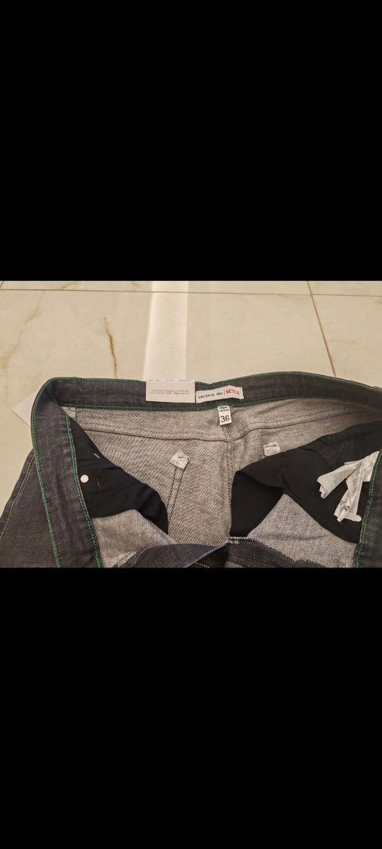 Gri Regular Fit Erkek Kot Pantolon - Görsel 5