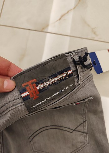 Gri Regular Fit Erkek Kot Pantolon - Görsel 8