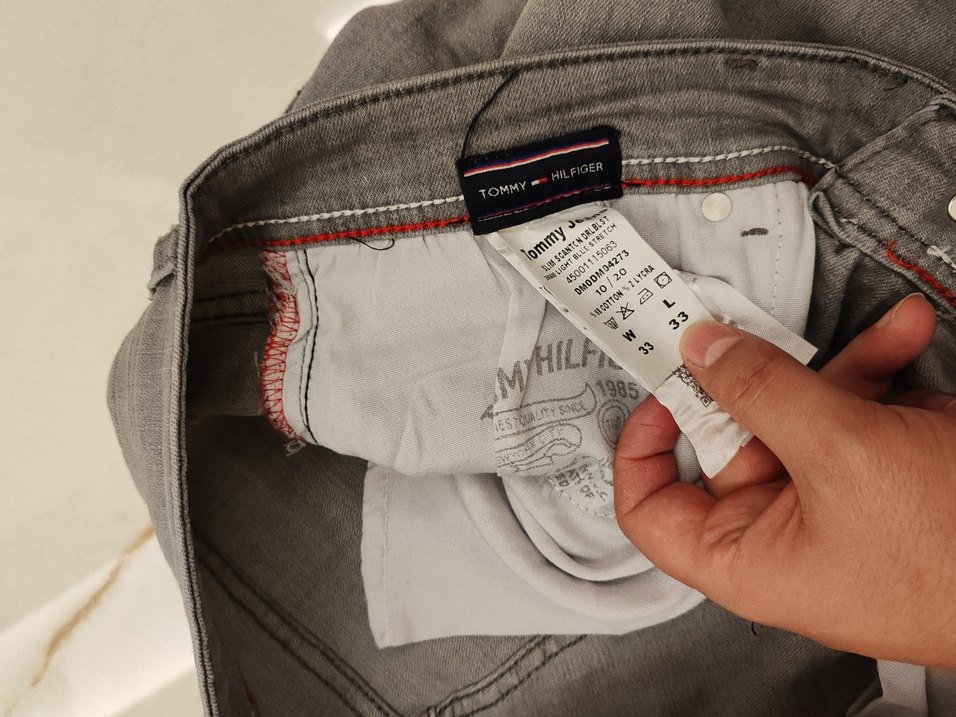 Gri Regular Fit Erkek Kot Pantolon - Görsel 4