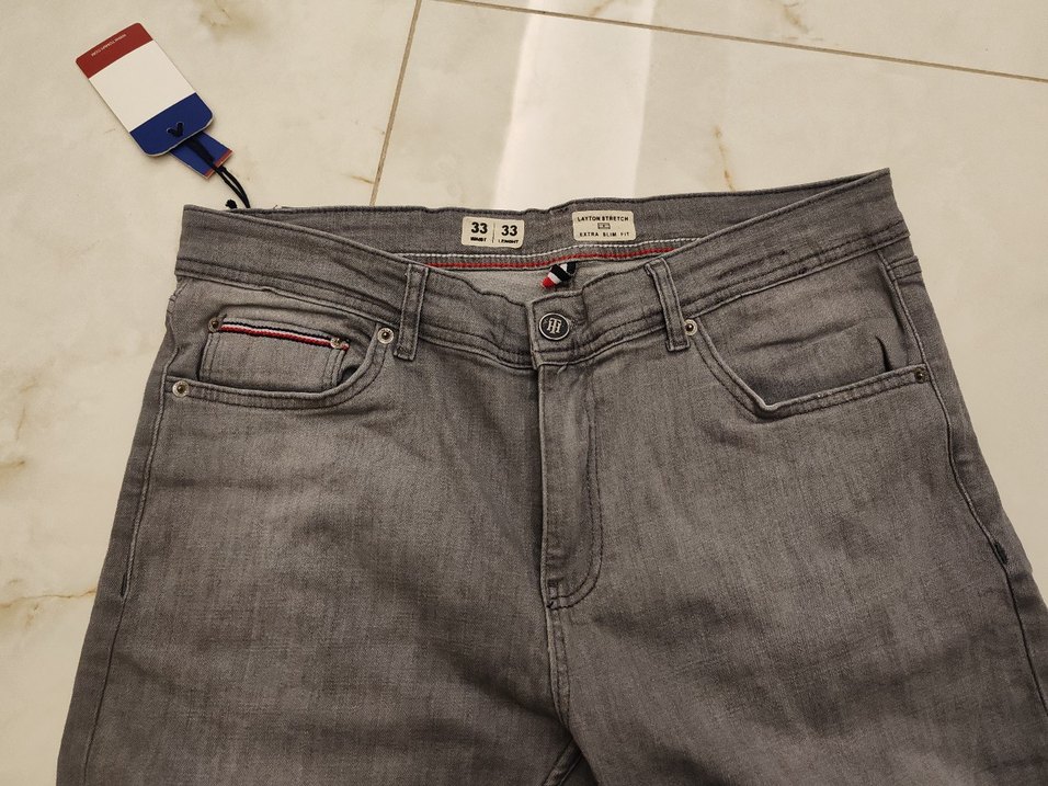 Gri Regular Fit Erkek Kot Pantolon - Görsel 2