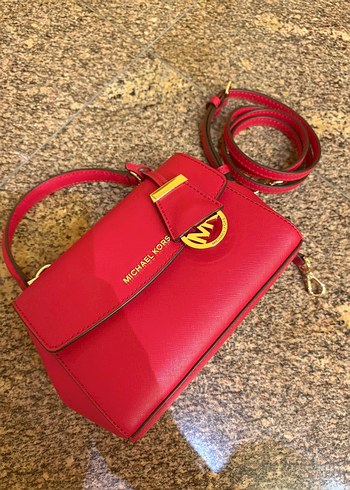 Michael Kors Kırmızı Deri Kadın Çanta