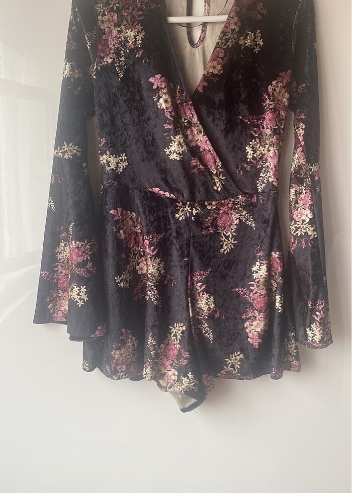 İnce kadife tulum - Görsel 2