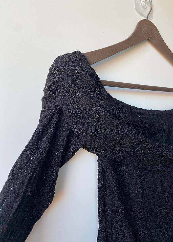 Dantel & Transparan Bluz - Görsel 4