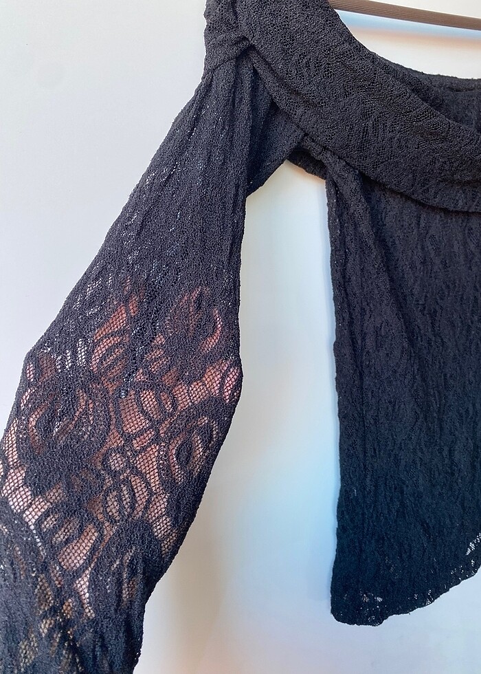 Dantel & Transparan Bluz - Görsel 3