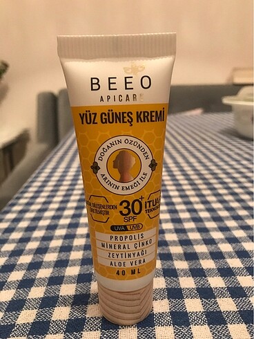 Beeo Propolisli Yüz Güneş Kremi